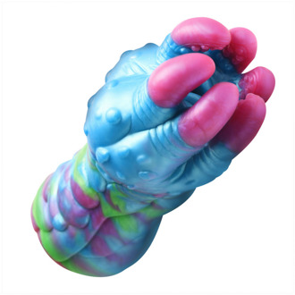 Asstra - Siliconen Achterste Stroker - Blauw/Paarse - Asstra - Siliconen Achterste Stroker - Blauw/Paarse