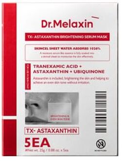 Astaxanthin Brightening Ampoule Mask Set - Gezichtsmaskerset