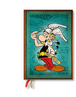 Asterix The Gaul (The Adventures Of Asterix) Midi 12-Month Vertical Hardback Dayplanner 2025 - Paperblanks