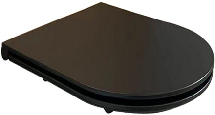 Astev Toiletzitting Softclose En Quick Release BWS Mat Zwart