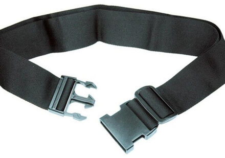 Asti multifunctionele riem Zwart - One size