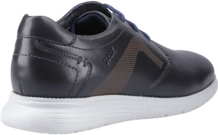 Aston Leer Heren Navy Veterschoenen - EU 43 / UK 9