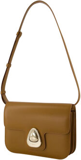 Astra kleine schoudertas - A.P.C - Leer - Bruin - One Size