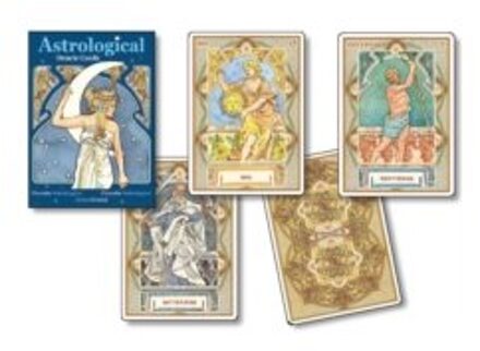 Astrological oracle cards