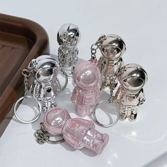 Astronaut Keychain Matte Naked Lip Mud - 6 Colors 05# Ebony Pink - 1.5g