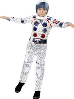 Astronaut verkleedkleding voor jongens 130-143 (7-9 jaar)