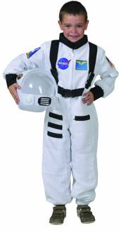 Astronauten kostuum kind elite Wit - Transparant