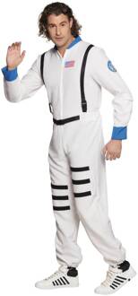 Astronauten pak man Wit - Transparant
