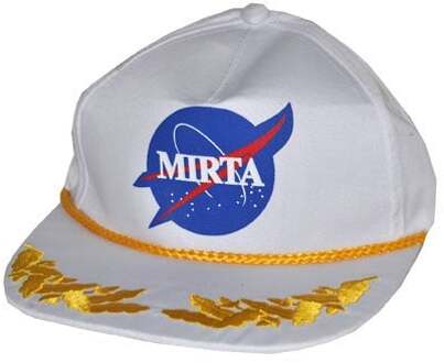 Astronauten pet Wit - Transparant