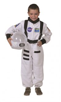 Astronauten Verkleedkostuum Voor Kinderen 116 - Carnavalskostuums Wit