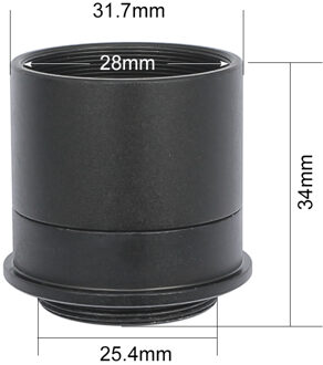 Astronomische Telescoop C-Mount Adapter 1.25 Inch Buis Uitsterven Adapter Voor Oculair Converter 31.7 Mm Naar C Cs Ccd interface