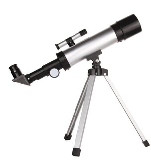 Astronomische Telescoop Mobiele Houder Wetenschap Onderwijs Cognitieve Professionele Speelgoed Camping Wandelen Statief 360/50Mm Refractieve