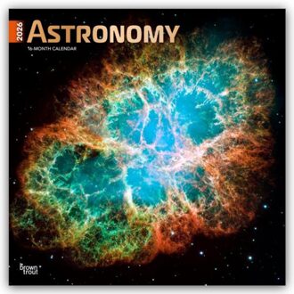 Astronomy 2026 Square Flap Foil Calendar - Browntrout Wandkalender - Browntrout Publishers