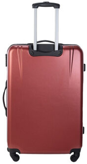 Asturia ii 72l hardshell koffer met 4 wielen Rood - One size