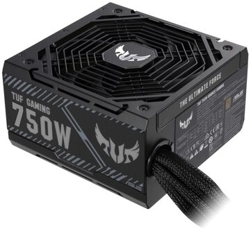 Asus 750W TUF Gaming PSU Double Ball Bearing Fan Fully Wired 80+ Bronze 0dB Tech UK Plug