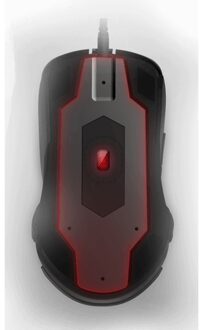 Asus Cerberus Fortus USB gaming-muis Optisch Verlicht, Geïntegreerd profielgeheugen Zwart