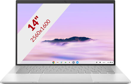 Asus Chromebook Plus Enterprise CB54 CB5403CMA-QM0261 Intel Core Ultra 5 115U 35,6 cm (14") Touchscreen WQXGA 8 GB LPDDR5x-SDRAM 128 GB SSD Wi-Fi 6E (802.1