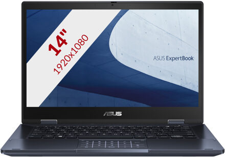 Asus ExpertBook B3 Flip B3402FVA-EC0590X Intel® Core™ i5 i5-1335U Hybride (2-in-1) 35,6 cm (14") Touchscreen Full HD 16 GB DDR4-SDRAM 256 GB SSD Wi-Fi 6