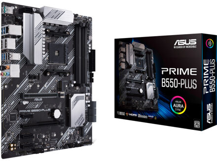 Asus PRIME B550-PLUS AMD B550 Socket AM4 ATX