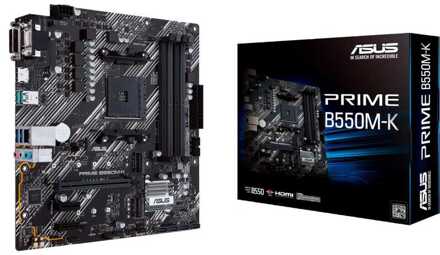 Asus PRIME B550M-K ARGB Moederbord