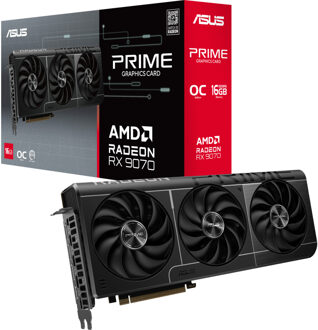 Asus PRIME Radeon RX 9070 OC Grafische kaart