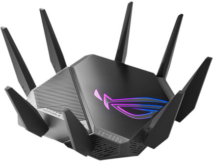 Asus ROG Rapture GT-AXE11000 Mesh router Zwart