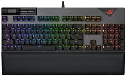 ASUS ROG Strix Flare II Mechanical Gaming Keyboard - Nordic Layout - Metallic Grijs