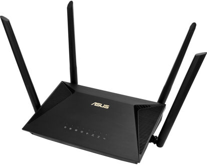 Asus RT-AX53U WiFi 6 Router Mesh router Zwart