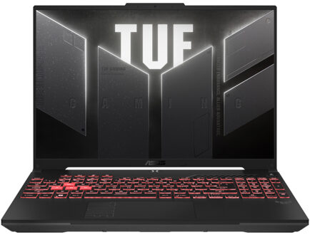 Asus TUF Gaming A16 FA607PI-N3090W AMD Ryzen™ 9 7940HX Laptop 40,6 cm (16") WUXGA 16 GB DDR5-SDRAM 1 TB SSD NVIDIA GeForce RTX 4070 Wi-Fi 6 (802.11ax) Wi