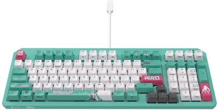 Asus TUF Gaming K3 Gen II Hatsune Miku Edition Gaming toetsenbord