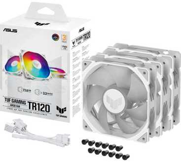 Asus TUF Gaming TR120 ARGB Pack, 3 stuks Case fan