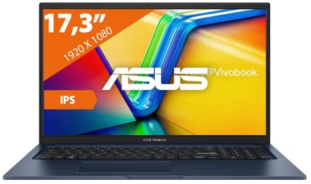 Asus VivoBook 17 X1704ZA-AU044W -17 inch Laptop Blauw