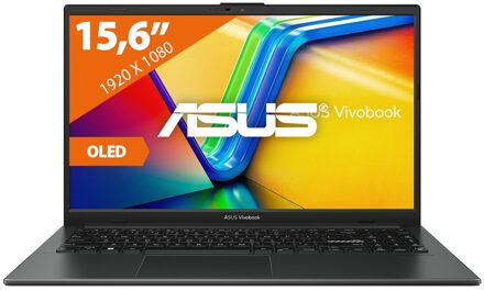 Asus Vivobook Go 15 OLED E1504FA-L1367W -15 inch Laptop Zwart