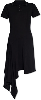 Asymmetrische jurk Y-3 , Black , Dames - M