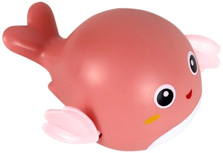 @ Baby Float Water Klassieke Baden Zwemmen Educatief Speelgoed Voor Kinderen Mechanische Nylon Clockwork Zwemmen Baby Dolfijn roze