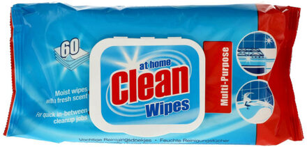 At Home Clean Hygienische Doekjes - 60 stuks