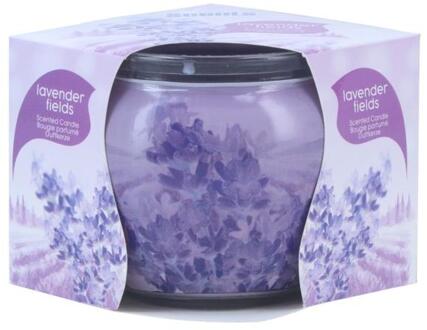 At Home Scents Geurkaars Lavender 70gr paars