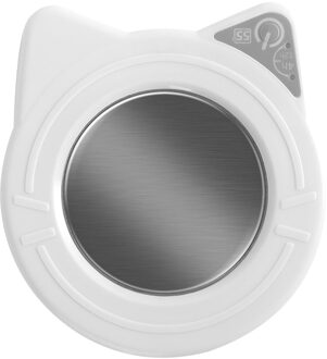@ Usb Warmer Pad Kat Vorm Constante Temperatuur 55 Graden Intelligente Automatische Cup Mat Houd Drankje Warm Heater Mok Mat warmer wit