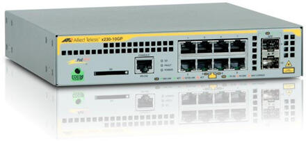 AT-x230-10GP-50 Managed L2  Gigabit Ethernet (10/100/1000) Power over Ethernet (PoE) Grijs (990-004031-50)