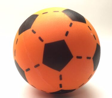 Atabiano Soft foam zachte voetbal Oranje - 20cm Multikleur