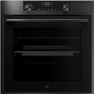 ATAG CS66121C Inbouw combi stoomoven Zwart