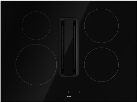 ATAG HIDD07471EX Inductie kookplaat met afzuiging Zwart