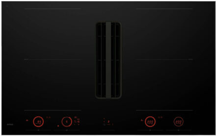 ATAG HIDD28471SV Inductie kookplaat met afzuiging Zwart