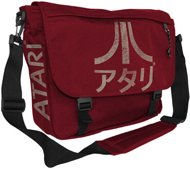 Atari - Dark Red Messenger Bag