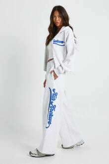 Ath Archive Jogger Met Rechte Pijpen En Zelfstofappliqué, Ash Grey - XL