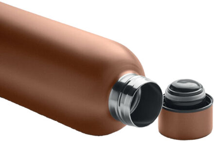 Athena dubbelwandige 500ml fles Bruin - One size