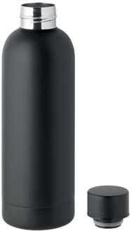 Athena dubbelwandige 500ml fles Zwart - One size
