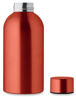 Athena mid enkelwandige 500ml waterfles Rood - One size
