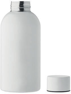 Athena mid enkelwandige 500ml waterfles Wit - One size