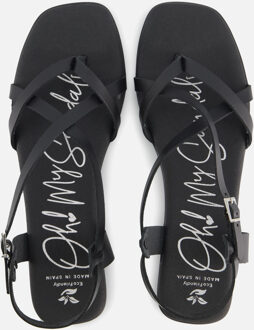 Athena Sandalen zwart Leer - 36,37,39,40